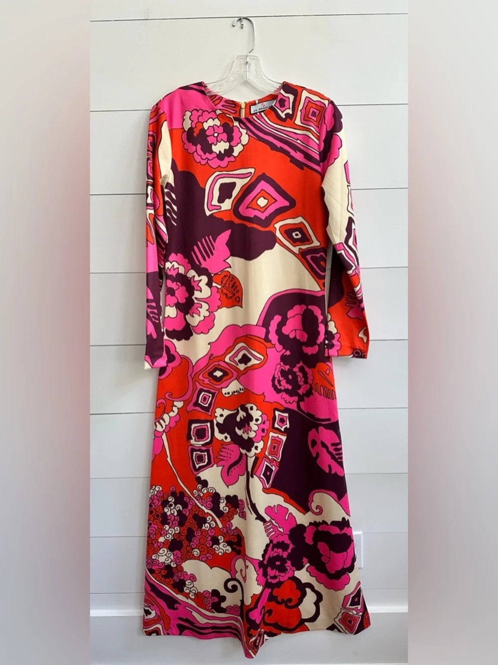 CK Bradley Ashton Dress in Whirlwind Plum - Picture 4 of 7